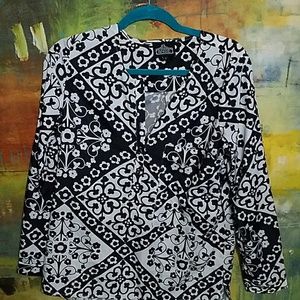 ANGIE Pattern blouse